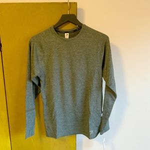 New Balance x JCrew athletic long sleeve tee